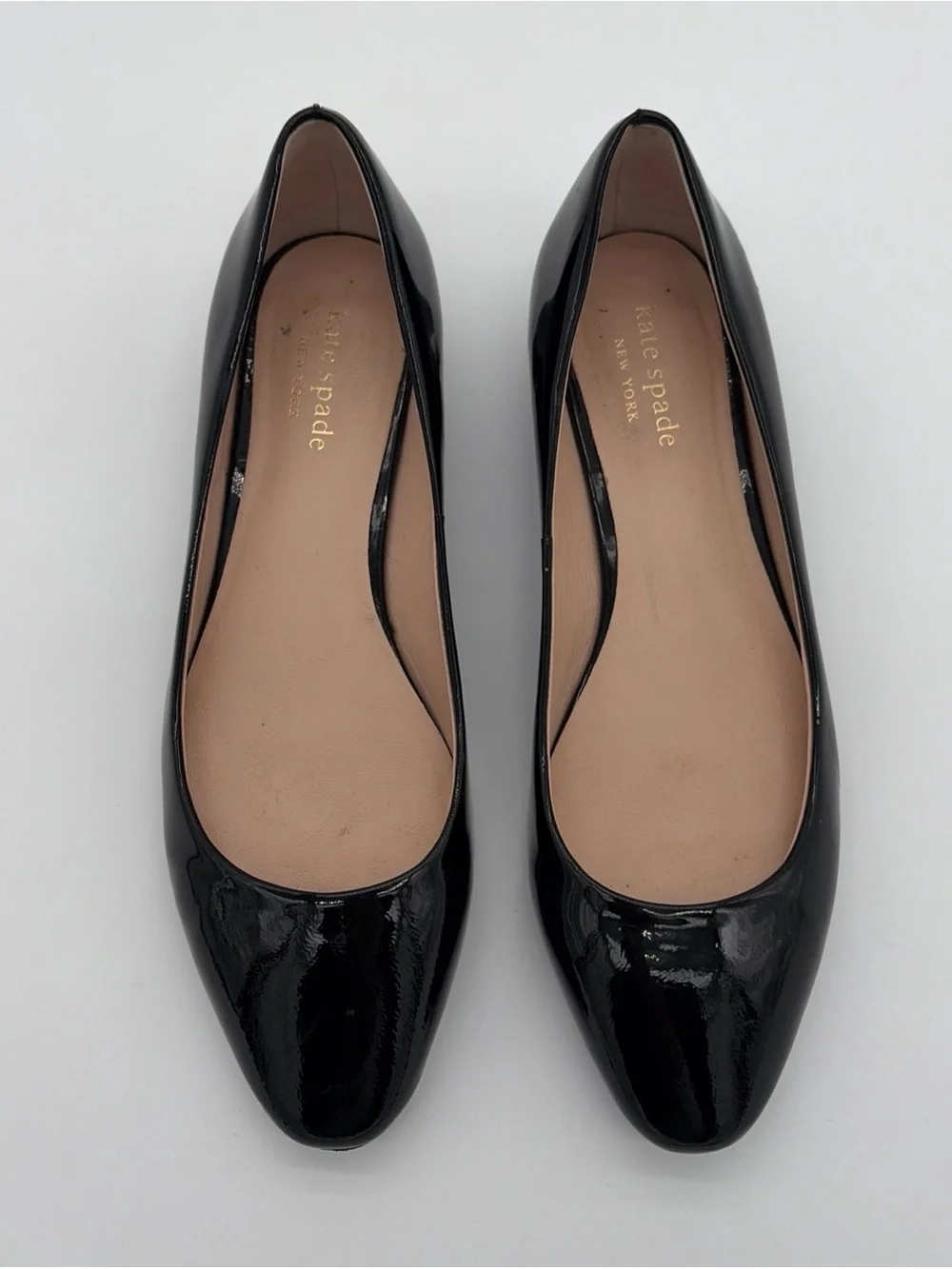 KATE SPADE New York Shoes Leather Dress Black Fallyn Skimmer Ballet Flat Kitten